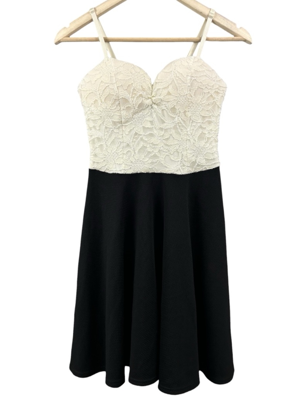 Suzy Shier Lace Bodice Camisole Dress Size Small